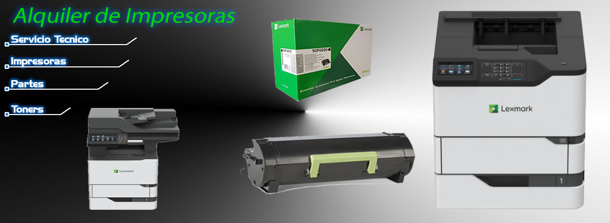 Alquiler De Impresoras Lexmark