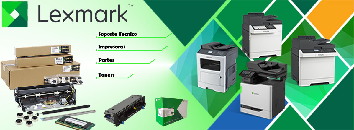 Repuestos impresoras lexmark toner