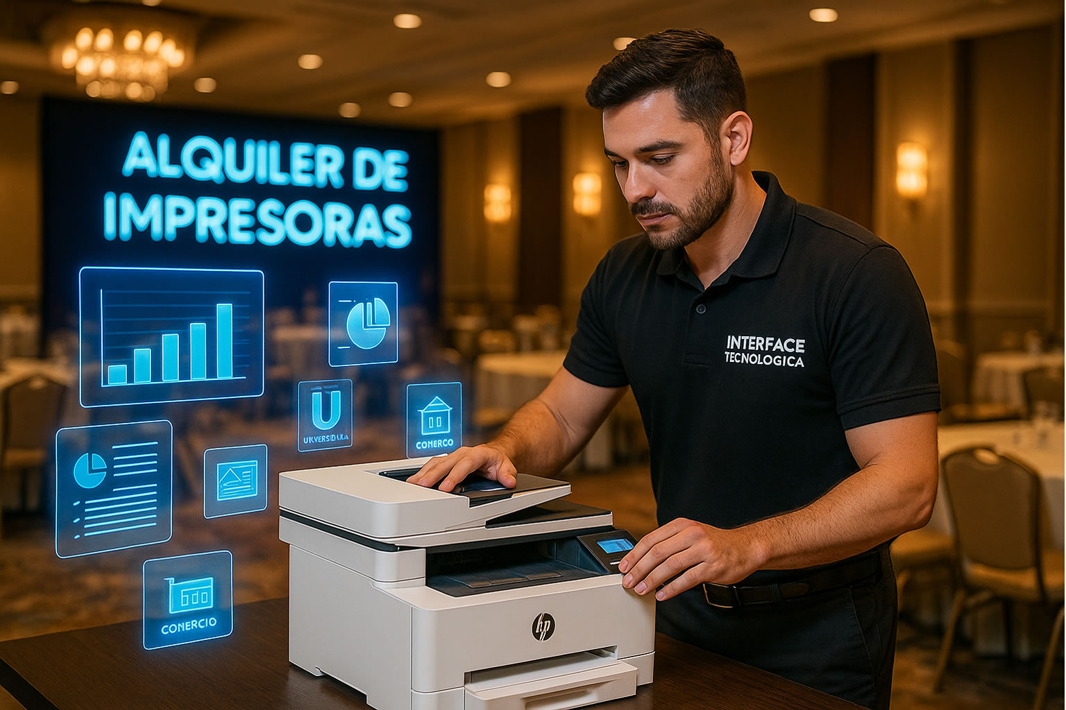 ALQUILER DE IMPRESORAS POR DIAS PARA EVENTOS y EMPRESAS en Florencia – Interfacetecnologica