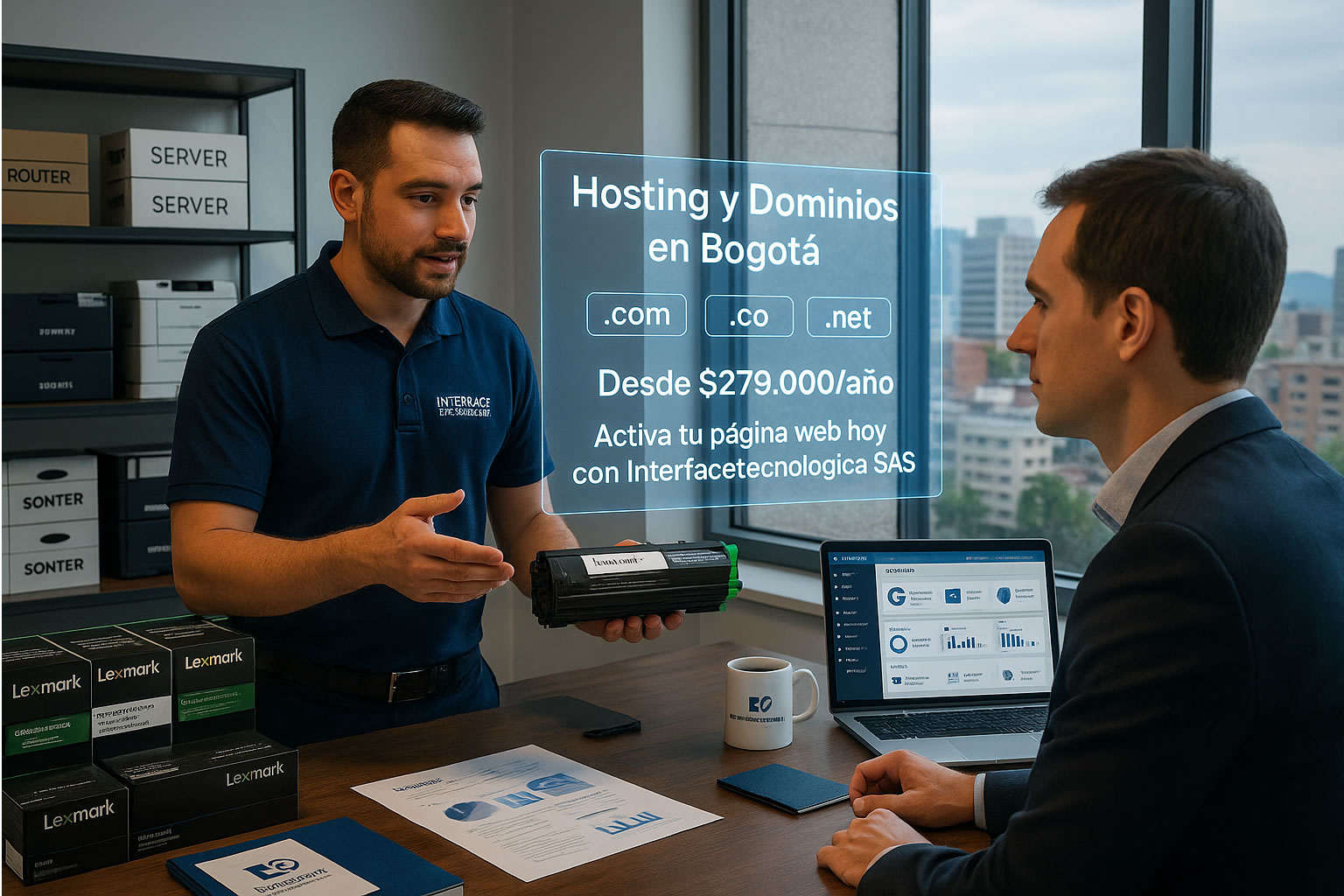 Empresa de Hosting y Dominios en Bogotá