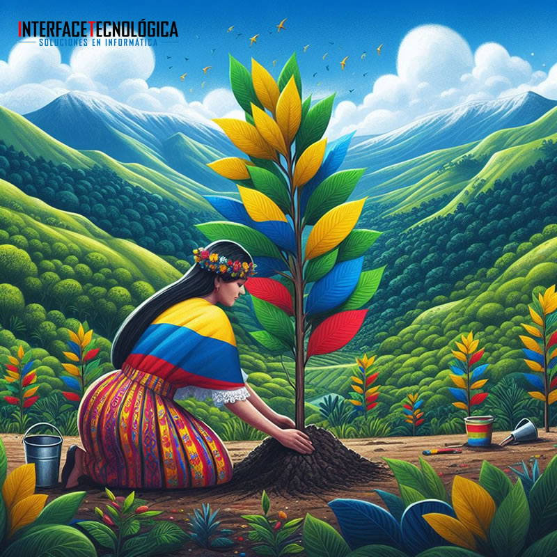 Sembrando arboles con Polvo de Toner